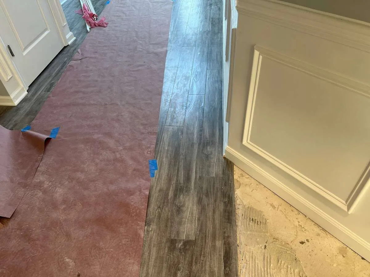 Completed marble shower restoration in Four Corners